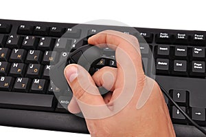 Finger Mouse and keyboard