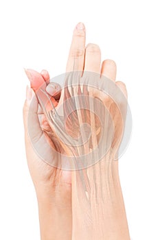 Finger muscle injury