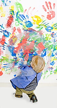 Finger painting