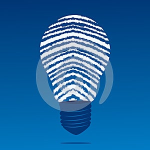 Finger print bulb