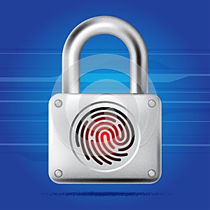 Finger print lock