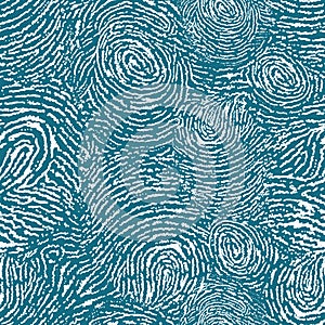 Finger print texture seamless pattern background