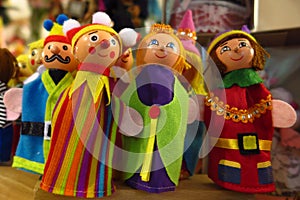 Finger puppets retro toys Christmas toys