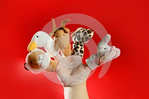 Finger puppets on img