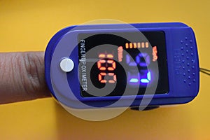 Finger tip oximeter