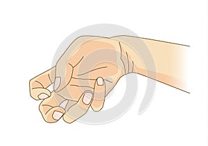 Finger and wrist bend and jerk from Epilepsy Symptoms.