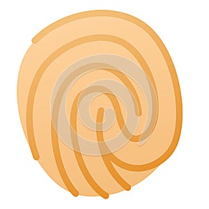 Fingermark fingerprint single isolated icon with smooth style