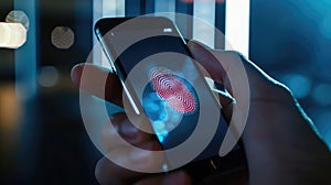 Fingerprint Authentication Technology Ensuring Secure Access to Banking Applications