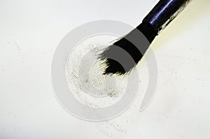 Fingerprint being processed