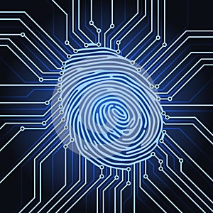 Fingerprint electronics