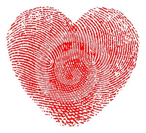 Fingerprint heart