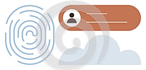 Biometric Access with Cloud Storage and Profile Authentication Integration