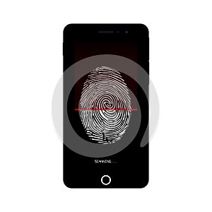 Fingerprint identification system.