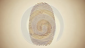 Fingerprint Print Identification Mark Security
