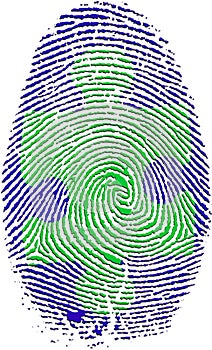 Fingerprint with Puzzle