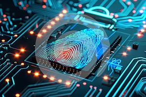 Fingerprint Recognition on a Biometric Circuit Interface