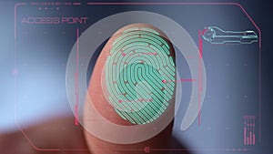 Fingerprint scanner denying access to application failing authorisation process