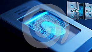 Advanced Fingerprint Scanner Technology for Secure Digital Data Protection and Access Control