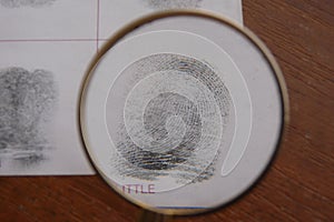 Fingerprints examination