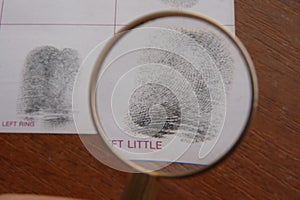 Fingerprints examination