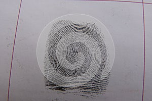 Fingerprints examination