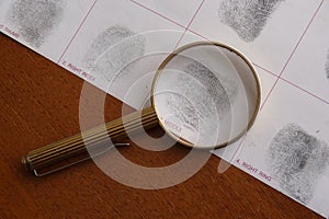 Fingerprints examination