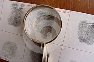 Fingerprints examination