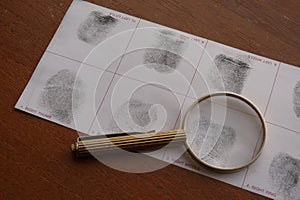 Fingerprints examination