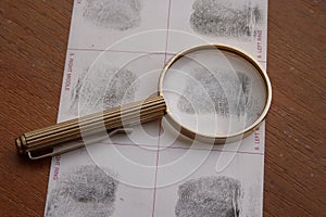 Fingerprints examination
