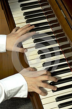 Fingers Of A Piano Teacher