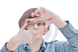 Fingers windowing - hand gesture