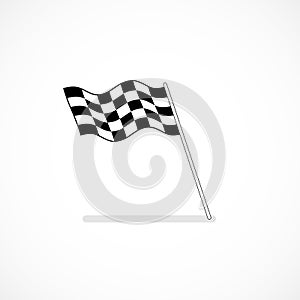 Finish flag icon.