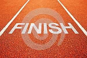 Finish lane