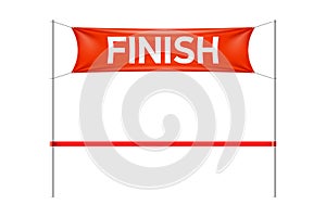 Finish line banner