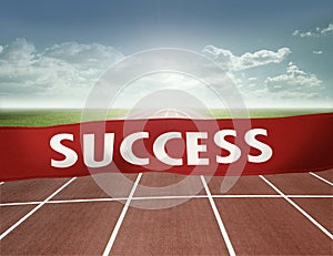 Finish line to success