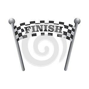 finish line. Vector illustration decorative design