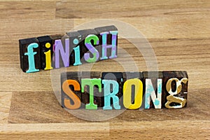 Finish strong healthy first workout exercise challenge health fitness lifestyle photo