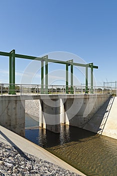 Water diversion canal photo