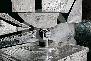 Finishing and roughing of the abrasive wheel with diamond dressing on a surface grinder