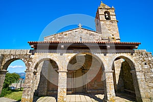 Finisterre church end of Camino de Santiago photo