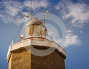 Finisterre lighthouse, Finisterre Cape, A Coruña, Galicia, Spain