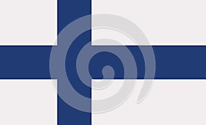 Finland flag vector