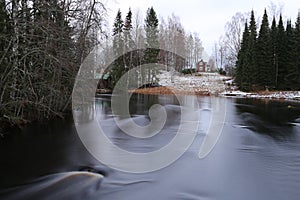 Finland: General landscape in early winter