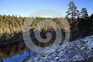 Finland: General landscape and lake