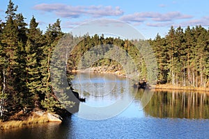 Finland: General landscape and lake