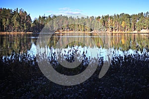 Finland: General landscape and lake