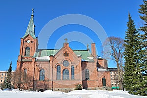 Finland. Jyvaskyla city church