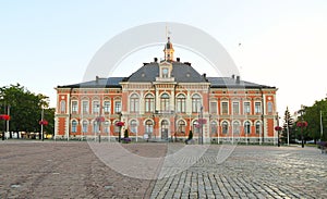 Finland, Kuopio: City Hall in Early Morning photo