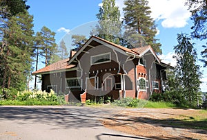 Finland, Kuopio: Finnish Architecture - Lars Sonck Villa (1902) photo