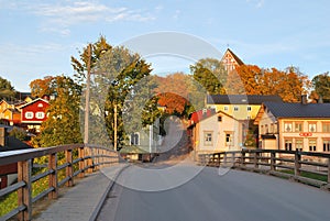 Finland. Porvoo in autumn